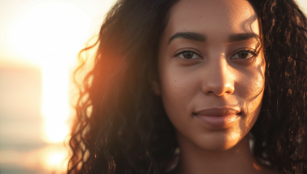 Exemplo de foto com preset